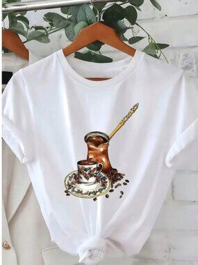 Middle Eastern Coffee Lover Graphic Tee